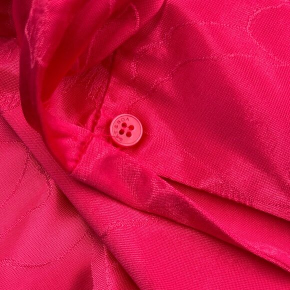 🆕 RAT & BOA 🧿 NWOT Paloma Pink Floral Satin Long Sleeve Mini Dress, Sz XS - Picture 14 of 15